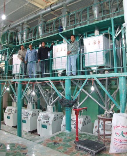 wheat mill in egypt