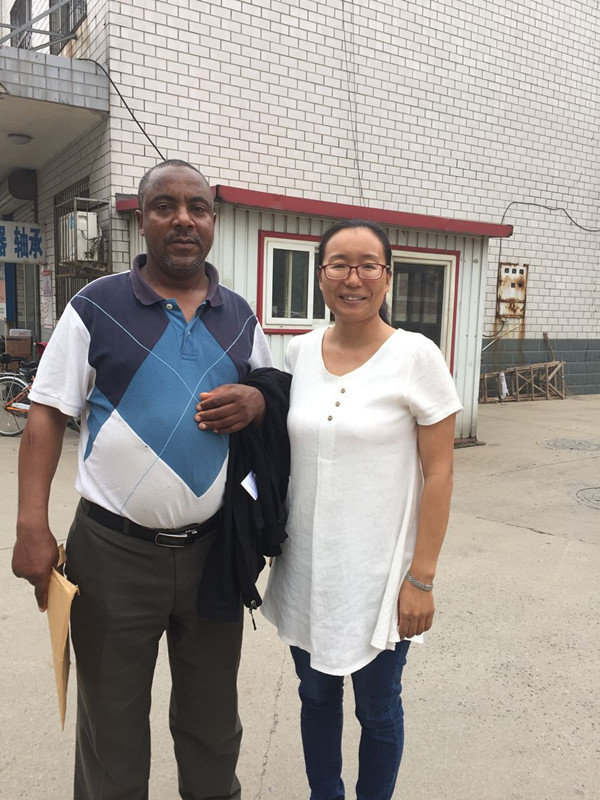 Ethiopian client visits our factory