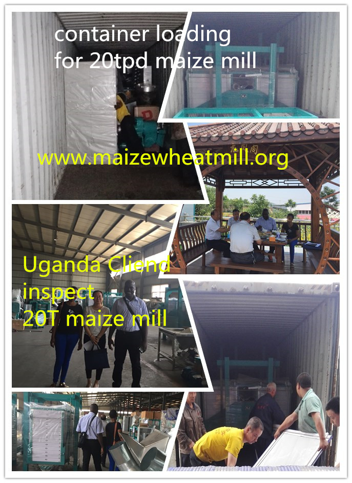 20t maize mill for Uganda