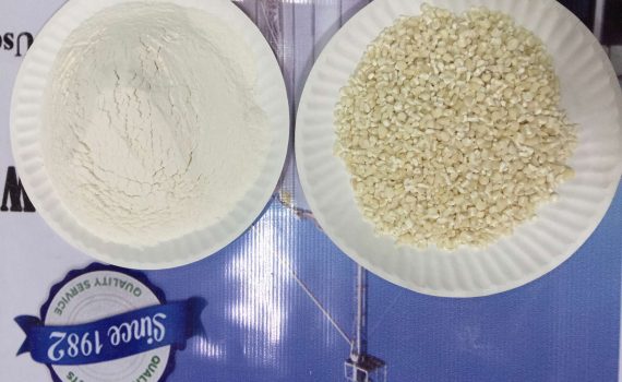 maize grits and flour