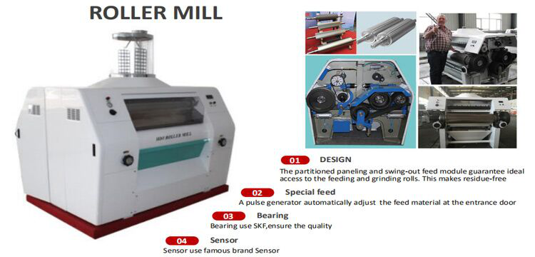 Pneumatic roller mill