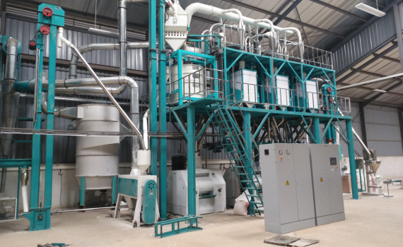 1.Hongdefa maize milling plant