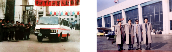 the whole factory enthusiastically sent technicians to go abroad (The right one is Mr.Guo)